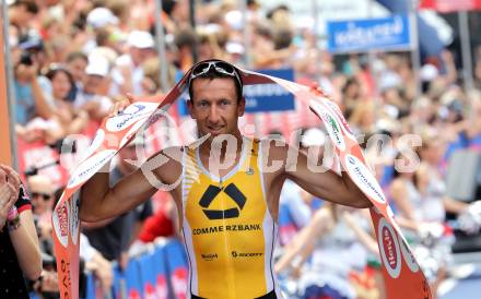 Kaernten Ironman Austria. Marino Vanhoenacker (BEL).  Klagenfurt, am 4.7.2010.
Foto: Kuess

---
pressefotos, pressefotografie, kuess, qs, qspictures, sport, bild, bilder, bilddatenbank