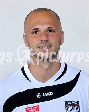 Fussball. Erste Liga. WAC/St. Andrae. Mannschaftsfototermin. Stephan Stueckler. Wolfsberg, 1.7.2010.
Foto: Kuess
---
pressefotos, pressefotografie, kuess, qs, qspictures, sport, bild, bilder, bilddatenbank