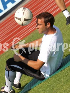 Fussball.  Erste Liga. WAC St.Andrae, Training. Marco Reich. Wolfsberg, 1.7.2010.
Foto: Kuess

---
pressefotos, pressefotografie, kuess, qs, qspictures, sport, bild, bilder, bilddatenbank