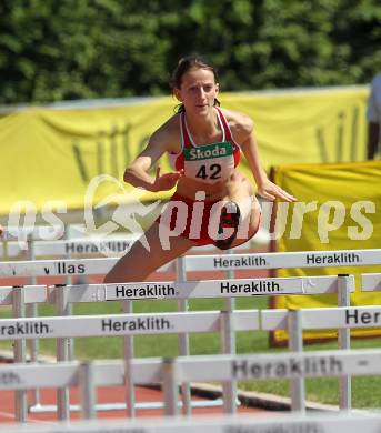 Leichtathletik. Oesterreichische Meisterschaft. 100 Meter Huerden Frauen. Julia Ban (DSG Wien). Villach, am 11.7.2010.
Foto: Kuess
---
pressefotos, pressefotografie, kuess, qs, qspictures, sport, bild, bilder, bilddatenbank