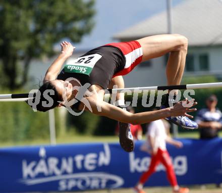 Leichtathletik. Oesterreichische Meisterschaft. Hochsprung. Monika Gollner. Villach, am 10.7.2010.
Foto: Kuess

---
pressefotos, pressefotografie, kuess, qs, qspictures, sport, bild, bilder, bilddatenbank