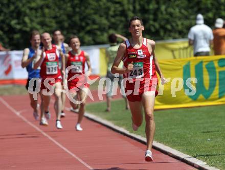 Leichtathletik. Oesterreichische Meisterschaft. 1500 Meter Herren.Andreas Vojta. Villach, am 10.7.2010.
Foto: Kuess
---
pressefotos, pressefotografie, kuess, qs, qspictures, sport, bild, bilder, bilddatenbank