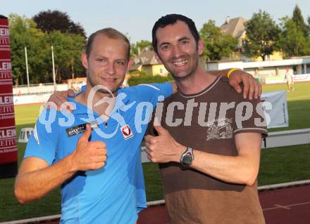 Leichtathletik. Oesterreichische Meisterschaft. 800 Meter Herren.  Andreas Rapatz, Oliver Muenzer. Villach, am 10.7.2010.
Foto: Kuess
---
pressefotos, pressefotografie, kuess, qs, qspictures, sport, bild, bilder, bilddatenbank