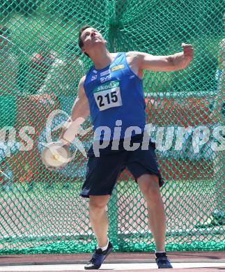 Leichtathletik. Oesterreichische Meisterschaft. Diskus. Gerhard Mayer (SVS Leichtathletik) Villach, am 11.7.2010.
Foto: Kuess
---
pressefotos, pressefotografie, kuess, qs, qspictures, sport, bild, bilder, bilddatenbank