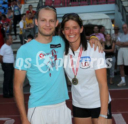 Leichtathletik. Oesterreichische Meisterschaft. Andreas Rapatz, Betina Germann. Villach, am 10.7.2010.
Foto: Kuess
---
pressefotos, pressefotografie, kuess, qs, qspictures, sport, bild, bilder, bilddatenbank