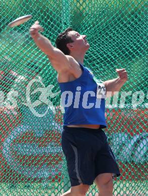 Leichtathletik. Oesterreichische Meisterschaft. Diskus. Gerhard Mayer (SVS Leichtathletik) Villach, am 11.7.2010.
Foto: Kuess
---
pressefotos, pressefotografie, kuess, qs, qspictures, sport, bild, bilder, bilddatenbank