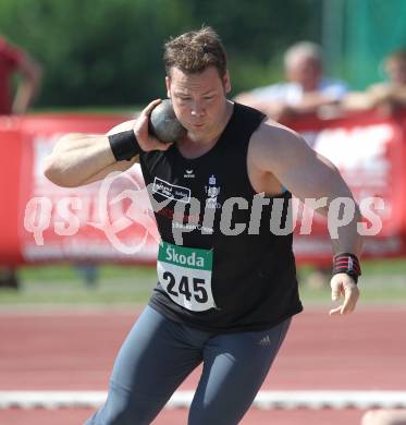 Leichtathletik. Oesterreichische Meisterschaft. Kugelstossen Maenner. Martin Gratzer (TLC ASKOE Feldkirchen). Villach, am 11.7.2010.
Foto: Kuess
---
pressefotos, pressefotografie, kuess, qs, qspictures, sport, bild, bilder, bilddatenbank