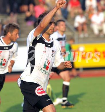 Fussball. Erste Liga. WAC/St. Andrae gegen FC PAX Gratkorn. Torjubel Marco Reich (WAC).  Wolfsberg, 13.7.2010. 
Foto: Kuess

---
pressefotos, pressefotografie, kuess, qs, qspictures, sport, bild, bilder, bilddatenbank