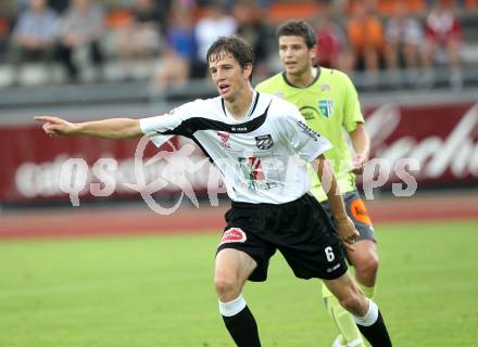 Fussball. Erste Liga. WAC/St. Andrae gegen FC PAX Gratkorn. Torjubel Christian Falk (WAC).  Wolfsberg, 13.7.2010. 
Foto: Kuess

---
pressefotos, pressefotografie, kuess, qs, qspictures, sport, bild, bilder, bilddatenbank