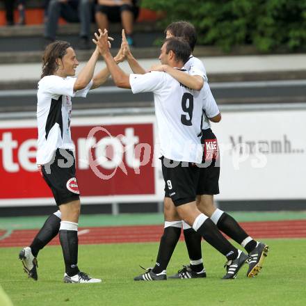 Fussball. Erste Liga. WAC/St. Andrae gegen FC PAX Gratkorn. Torjubel WAC.  Wolfsberg, 13.7.2010. 
Foto: Kuess

---
pressefotos, pressefotografie, kuess, qs, qspictures, sport, bild, bilder, bilddatenbank