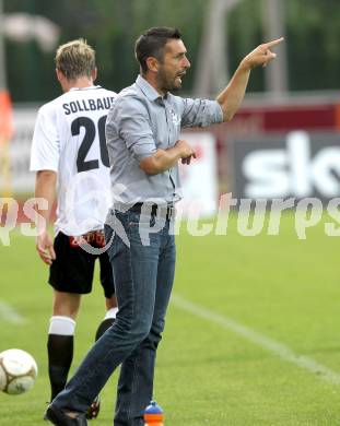 Fussball. Erste Liga. WAC/St. Andrae gegen FC PAX Gratkorn. Trainer Nenad Bjelica (WAC).  Wolfsberg, 13.7.2010. 
Foto: Kuess

---
pressefotos, pressefotografie, kuess, qs, qspictures, sport, bild, bilder, bilddatenbank