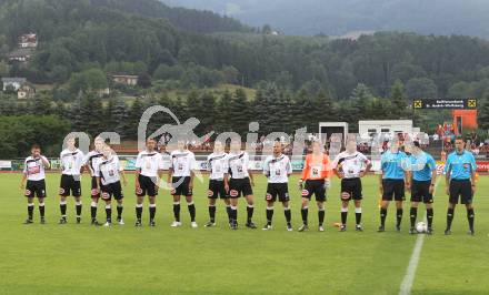 Fussball. Erste Liga. WAC/St. Andrae gegen FC PAX Gratkorn. Markus Kreuz, Christian Falk, Michael Sollbauer, Manuel Kerhe,  Marco Reich, Nenad Jovanovic, Dario Baldauf, Gernot Messner, Stephan Stueckler, Christian Dobnik, Hannes Jochum (WAC).  Wolfsberg, 13.7.2010. 
Foto: Kuess

---
pressefotos, pressefotografie, kuess, qs, qspictures, sport, bild, bilder, bilddatenbank