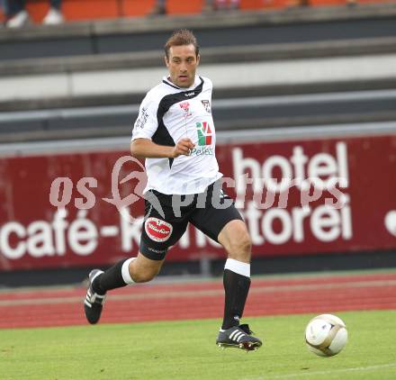 Fussball. Erste Liga. WAC/St. Andrae gegen FC PAX Gratkorn. Marco Reich (WAC).  Wolfsberg, 13.7.2010. 
Foto: Kuess

---
pressefotos, pressefotografie, kuess, qs, qspictures, sport, bild, bilder, bilddatenbank