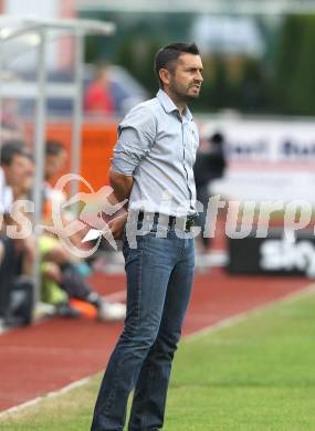 Fussball. Erste Liga. WAC/St. Andrae gegen FC PAX Gratkorn. Trainer Nenad Bjelica (WAC).  Wolfsberg, 13.7.2010. 
Foto: Kuess

---
pressefotos, pressefotografie, kuess, qs, qspictures, sport, bild, bilder, bilddatenbank