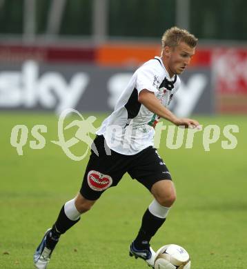 Fussball. Erste Liga. WAC/St. Andrae gegen FC PAX Gratkorn. Manuel Kerhe (WAC).  Wolfsberg, 13.7.2010. 
Foto: Kuess

---
pressefotos, pressefotografie, kuess, qs, qspictures, sport, bild, bilder, bilddatenbank