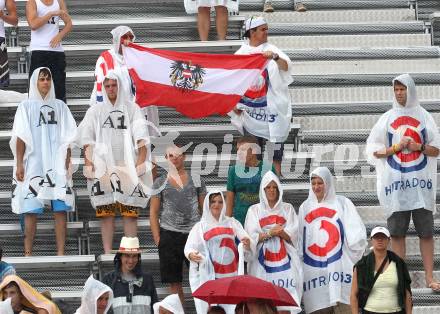 Beachvolleyball Grand Slam Klagenfurt. Fans.
Klagenfurt, 27.7.2010.
Foto: Kuess
---
pressefotos, pressefotografie, kuess, qs, qspictures, sport, bild, bilder, bilddatenbank