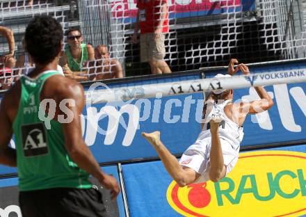 Beachvolleyball Grand Slam. Joerg Wutzl. Klagenfurt, 28.7.2010.
Foto: Kuess

---
pressefotos, pressefotografie, kuess, qs, qspictures, sport, bild, bilder, bilddatenbank