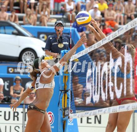 Beachvolleyball Grand Slam. Sara Montagnolli. Klagenfurt, 28.7.2010.
Foto: Kuess

---
pressefotos, pressefotografie, kuess, qs, qspictures, sport, bild, bilder, bilddatenbank