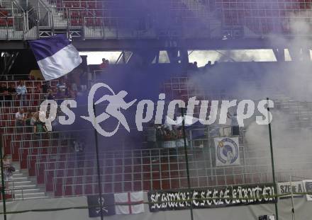 Fussball Testspiel. SK Austria Klagenfurt gegen US Palermo. Fans (Klagenfurt). Klagenfurt, am 28.7.2010.
Foto: Kuess 
---
pressefotos, pressefotografie, kuess, qs, qspictures, sport, bild, bilder, bilddatenbank