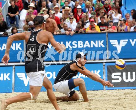 Beachvolleyball Grand Slam. GOSCH Florian, HORST Alexander. Klagenfurt, 30.7.2010.
Foto: Kuess

---
pressefotos, pressefotografie, kuess, qs, qspictures, sport, bild, bilder, bilddatenbank