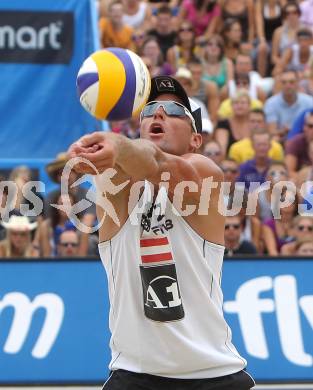 Beachvolleyball Grand Slam. Alexander Horst (AUT). Klagenfurt, 29.7.2010.
Foto: Kuess

---
pressefotos, pressefotografie, kuess, qs, qspictures, sport, bild, bilder, bilddatenbank