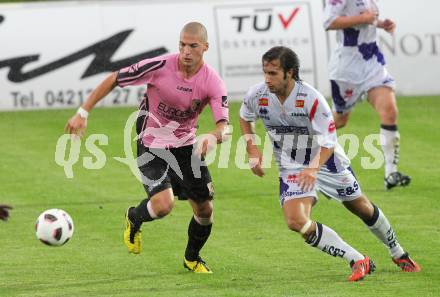 Fussball Testspiel. SAK gegen US Palermo. Murat Veliu (SAK), Pajtim Kasami (Palermo). St. Veit, am 29.7.2010.
Foto: Kuess
---
pressefotos, pressefotografie, kuess, qs, qspictures, sport, bild, bilder, bilddatenbank