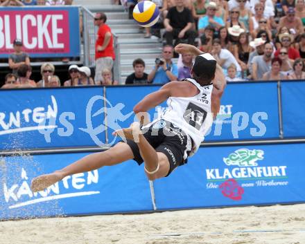 Beachvolleyball Grand Slam. Alexander Horst (AUT). Klagenfurt, 29.7.2010.
Foto: Kuess

---
pressefotos, pressefotografie, kuess, qs, qspictures, sport, bild, bilder, bilddatenbank