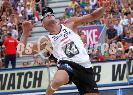 Beachvolleyball Grand Slam. Alexander Horst (AUT). Klagenfurt, 29.7.2010.
Foto: Kuess

---
pressefotos, pressefotografie, kuess, qs, qspictures, sport, bild, bilder, bilddatenbank