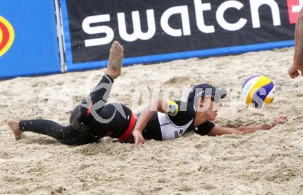 Beachvolleyball Grand Slam.  Doris Schwaiger. Klagenfurt, 30.7.2010.
Foto: Kuess

---
pressefotos, pressefotografie, kuess, qs, qspictures, sport, bild, bilder, bilddatenbank