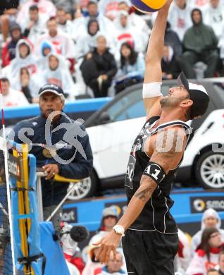 Beachvolleyball Grand Slam. DOPPLER Clemens. Klagenfurt, 30.7.2010.
Foto: Kuess

---
pressefotos, pressefotografie, kuess, qs, qspictures, sport, bild, bilder, bilddatenbank