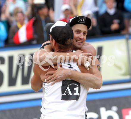 Beachvolleyball Grand Slam. GOSCH Florian, HORST Alexander. Klagenfurt, 30.7.2010.
Foto: Kuess

---
pressefotos, pressefotografie, kuess, qs, qspictures, sport, bild, bilder, bilddatenbank