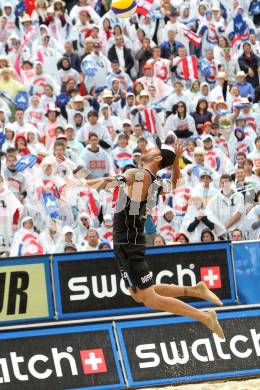 Beachvolleyball Grand Slam. DOPPLER Clemens. Klagenfurt, 30.7.2010.
Foto: Kuess

---
pressefotos, pressefotografie, kuess, qs, qspictures, sport, bild, bilder, bilddatenbank