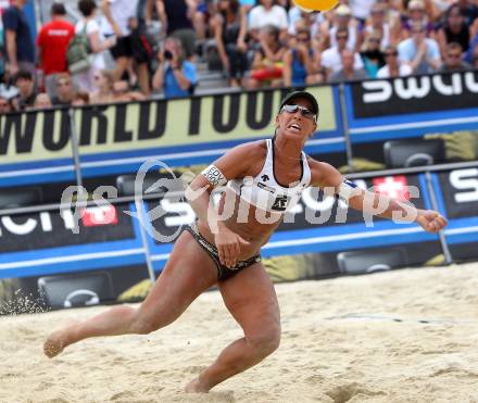 Beachvolleyball Grand Slam. Sara Montagnolli, (AUT). Klagenfurt, 29.7.2010.
Foto: Kuess

---
pressefotos, pressefotografie, kuess, qs, qspictures, sport, bild, bilder, bilddatenbank