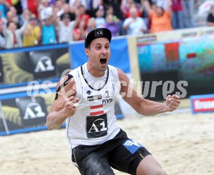 Beachvolleyball Grand Slam. GOSCH Florian, . Klagenfurt, 30.7.2010.
Foto: Kuess

---
pressefotos, pressefotografie, kuess, qs, qspictures, sport, bild, bilder, bilddatenbank