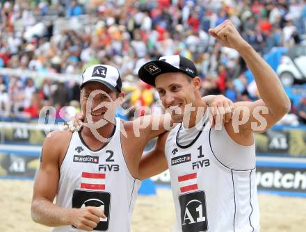 Beachvolleyball Grand Slam. GOSCH Florian, HORST Alexander. Klagenfurt, 30.7.2010.
Foto: Kuess

---
pressefotos, pressefotografie, kuess, qs, qspictures, sport, bild, bilder, bilddatenbank