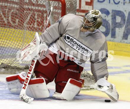 EBEL. Eishockey Bundesliga. KAC. Training. Andy Chiodo. Klagenfurt, 4.8.2010.
Foto: Kuess
---
pressefotos, pressefotografie, kuess, qs, qspictures, sport, bild, bilder, bilddatenbank