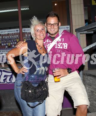 Fussball Testspiel. SK Austria Klagenfurt gegen US Palermo. Fans (Klagenfurt). Klagenfurt, am 28.7.2010.
Foto: Kuess 
---
pressefotos, pressefotografie, kuess, qs, qspictures, sport, bild, bilder, bilddatenbank