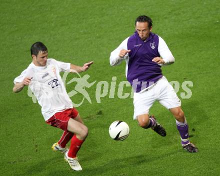 Fussball. Regionalliga. SK Austria Klagenfurt gegen Union St. Florian . Matthias Dollinger (Klagenfurt). Klagenfurt, 6.8.2010. 
Foto: Kuess

---
pressefotos, pressefotografie, kuess, qs, qspictures, sport, bild, bilder, bilddatenbank