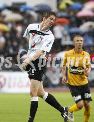 Fussball. Erste Liga. WAC/St. Andrae gegen SCR Altach. Falk Christian (WAC).  Wolfsberg, 6.8.2010. 
Foto: Kuess

---
pressefotos, pressefotografie, kuess, qs, qspictures, sport, bild, bilder, bilddatenbank