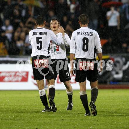 Fussball. Erste Liga. WAC/St. Andrae gegen SCR Altach. Jubel (WAC).  Wolfsberg, 6.8.2010. 
Foto: Kuess

---
pressefotos, pressefotografie, kuess, qs, qspictures, sport, bild, bilder, bilddatenbank