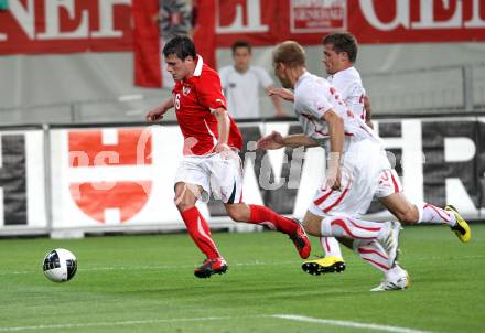 Fussball. Freundschaftsspiel. Oesterreich gegen Schweiz. Zlatko Junuzovic (Oesterreich). Klagenfurt, 11.8.2010. 
Foto: Kuess

---
pressefotos, pressefotografie, kuess, qs, qspictures, sport, bild, bilder, bilddatenbank