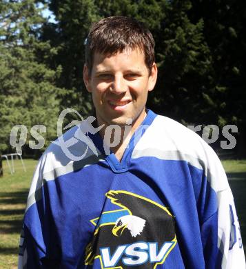 EBEL. Eishockey Bundesliga. Neuzugang Derek Damon (VSV). Villach, am 4.8.2010. 
Foto: Kuess
---
pressefotos, pressefotografie, kuess, qs, qspictures, sport, bild, bilder, bilddatenbank