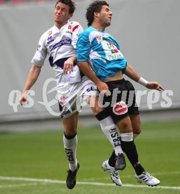 Fussball OEFB Cup. SAK KLagenfurt gegen WAC/St. Andrae. Darjan Aleksic (SAK), Sandro Zakany (WAC/St. Andrae). Klagenfurt, am 14.8.2010.
Foto: Kuess
---
pressefotos, pressefotografie, kuess, qs, qspictures, sport, bild, bilder, bilddatenbank