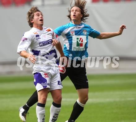 Fussball OEFB Cup. SAK KLagenfurt gegen WAC/St. Andrae. Grega Triplat (SAK), Dario Baldauf (WAC/St. Andrae). Klagenfurt, am 14.8.2010.
Foto: Kuess
---
pressefotos, pressefotografie, kuess, qs, qspictures, sport, bild, bilder, bilddatenbank