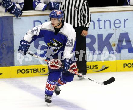 EBEL. Eishockeybundesliga Testspiel. VSV gegen Zagreb. Wiedergut Andreas (VSV). Villach am 15.8.2010
Foto: Kuess 
---
pressefotos, pressefotografie, kuess, qs, qspictures, sport, bild, bilder, bilddatenbank