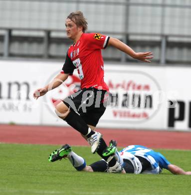 Fussball Kaerntner Liga. VSV gegen RZ Pellets WAC/St. Andrae 1b. Mario Samitsch (WAC). Villach, am 18.8.2010.
Foto: Kuess
---
pressefotos, pressefotografie, kuess, qs, qspictures, sport, bild, bilder, bilddatenbank