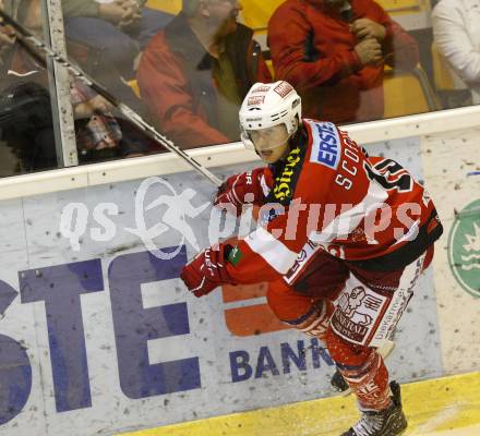 Eishockey. Testspiel. KAC gegen  Michigan Tech Huskies. Scofield Tyler (KAC). Klagenfurt, am 18.8.2010.
Foto: Kuess 

---
pressefotos, pressefotografie, kuess, qs, qspictures, sport, bild, bilder, bilddatenbank