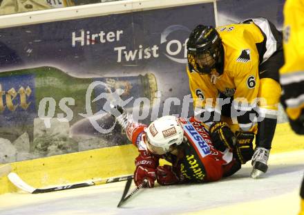 Eishockey. Testspiel. KAC gegen  Michigan Tech Huskies. Herburger Raphael (KAC). Klagenfurt, am 18.8.2010.
Foto: Kuess 

---
pressefotos, pressefotografie, kuess, qs, qspictures, sport, bild, bilder, bilddatenbank