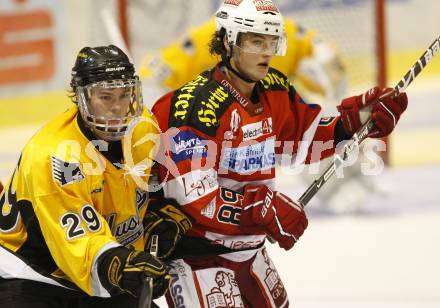 Eishockey. Testspiel. KAC gegen  Michigan Tech Huskies. Herburger Raphael (KAC). Klagenfurt, am 18.8.2010.
Foto: Kuess 

---
pressefotos, pressefotografie, kuess, qs, qspictures, sport, bild, bilder, bilddatenbank