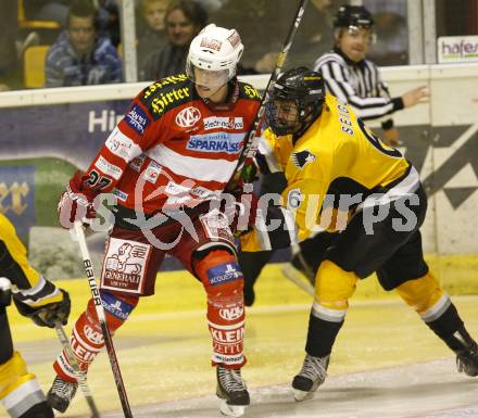 Eishockey. Testspiel. KAC gegen  Michigan Tech Huskies. Hundertpfund Thomas (KAC). Klagenfurt, am 18.8.2010.
Foto: Kuess 

---
pressefotos, pressefotografie, kuess, qs, qspictures, sport, bild, bilder, bilddatenbank